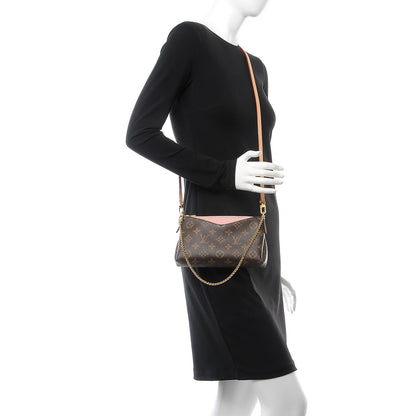 Louis Vuitton Monogram Pallas Clutch Rose Poudre 2 of 9