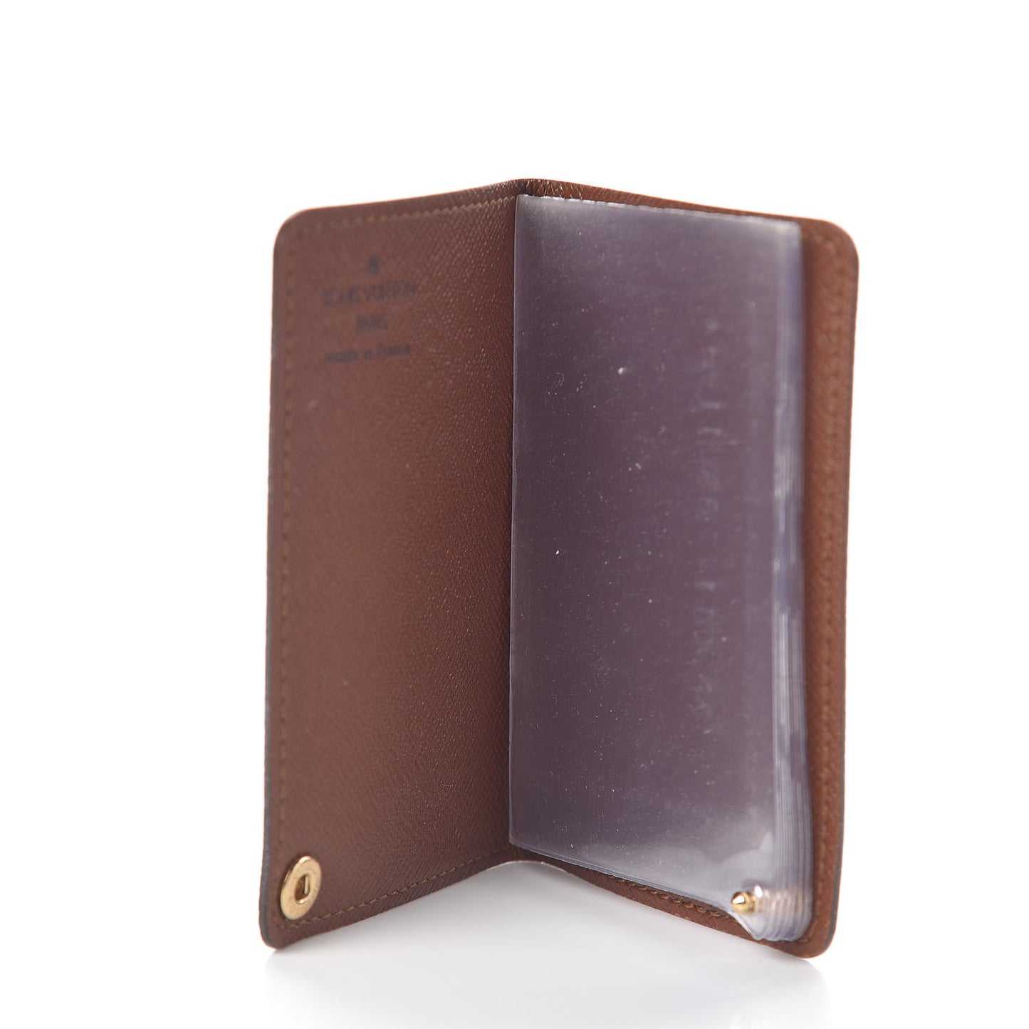 Monogram Credit Card Photo Holder