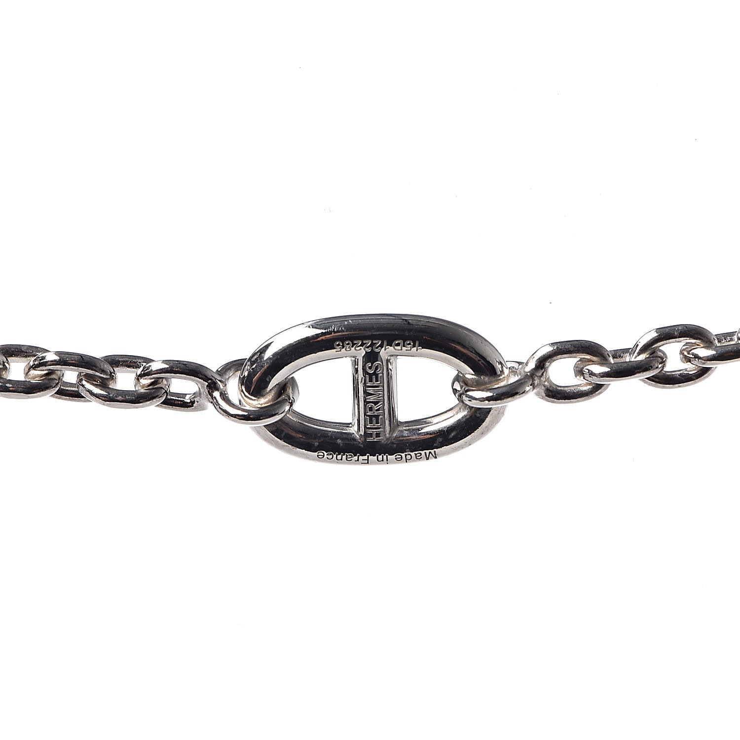Hermes Sterling Silver Farandole Necklace 80 5 of 6