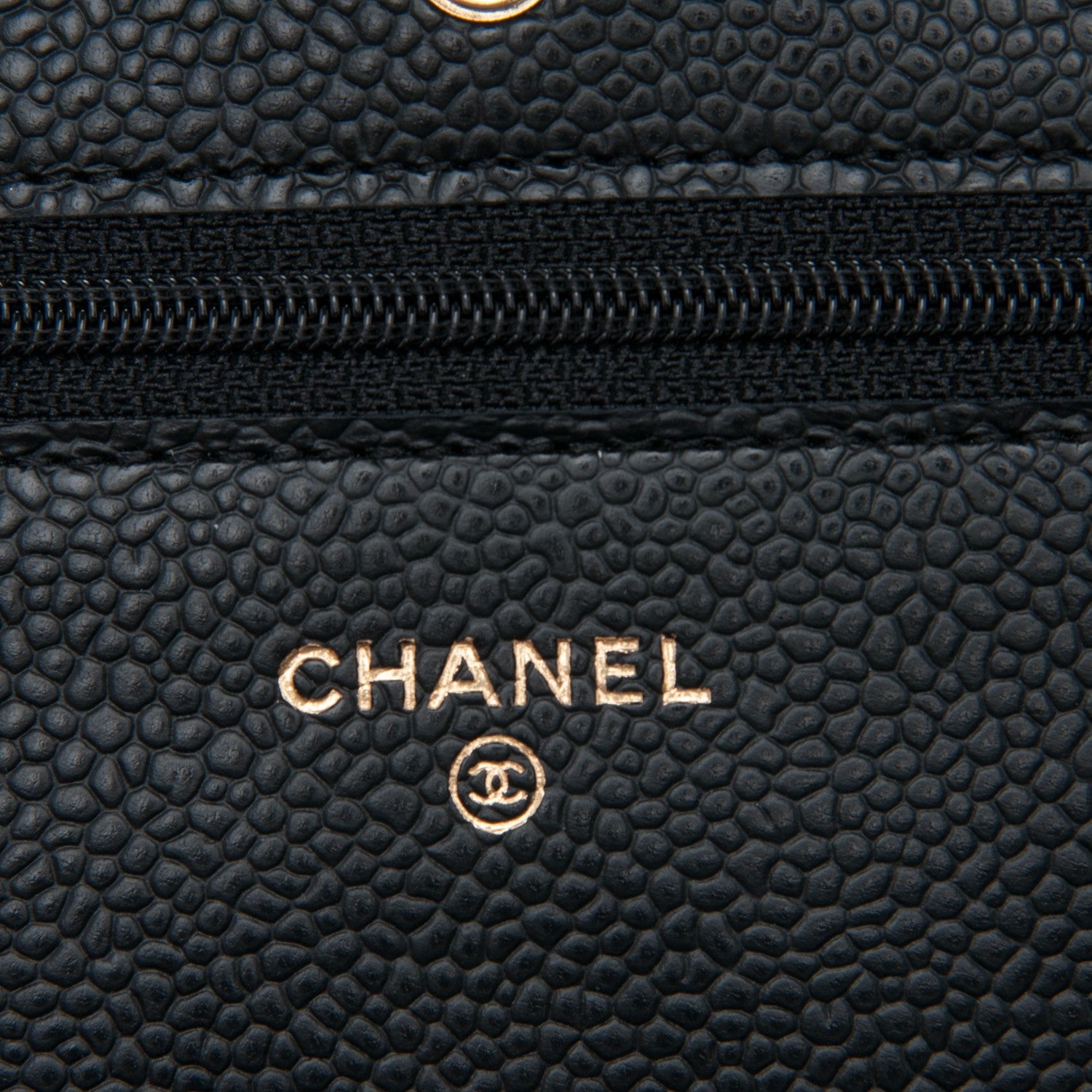 Chanel Caviar Quilted Wallet On Chain WOC Black 5 of 7