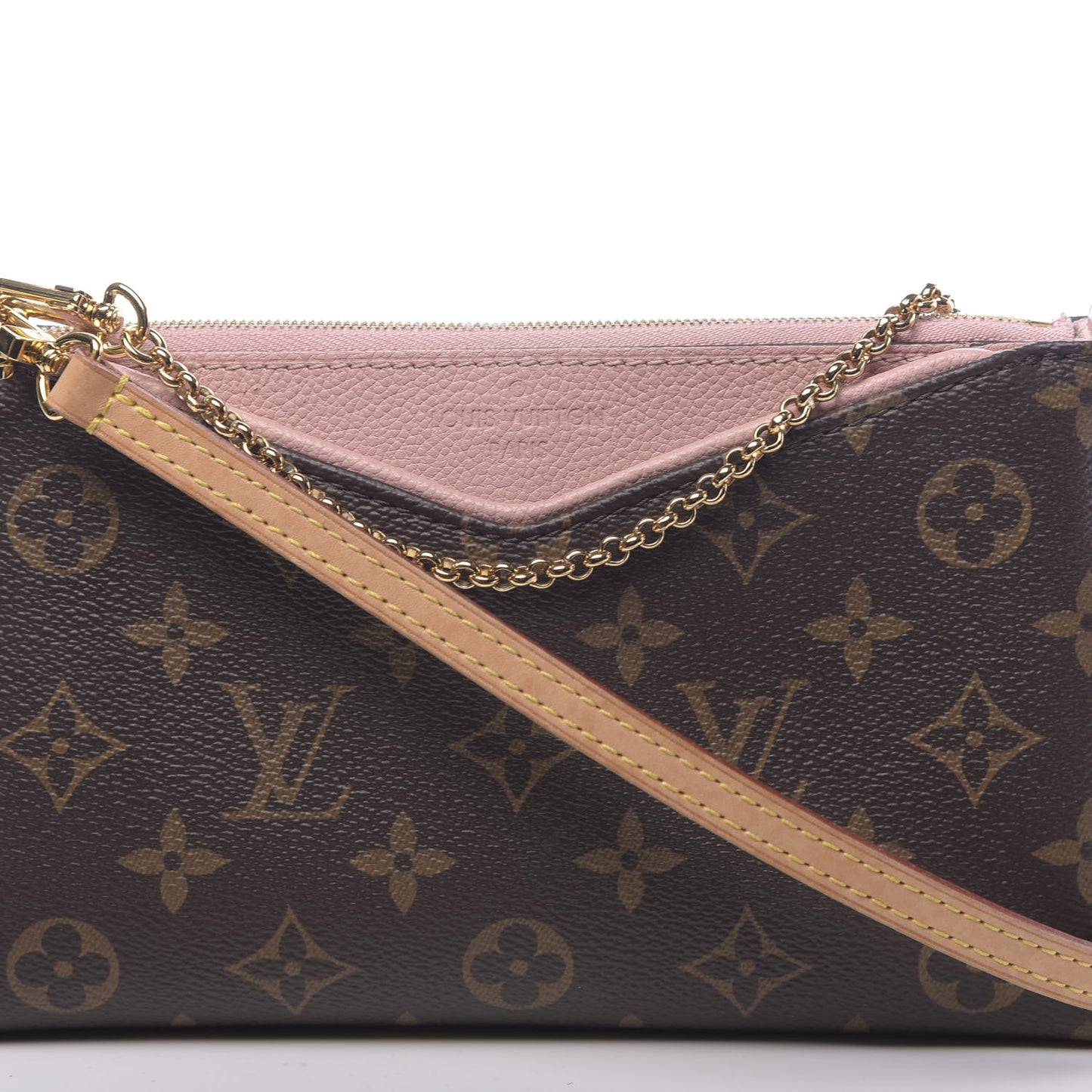 Monogram Pallas Clutch Rose Poudre