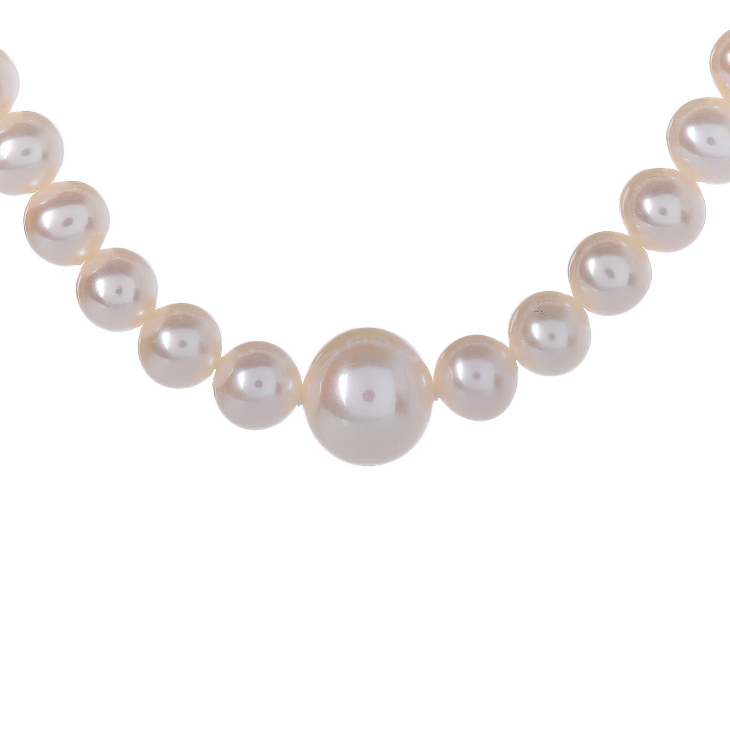 Sterling Silver Pearl 5.5-9mm Ziegfeld Strand Necklace