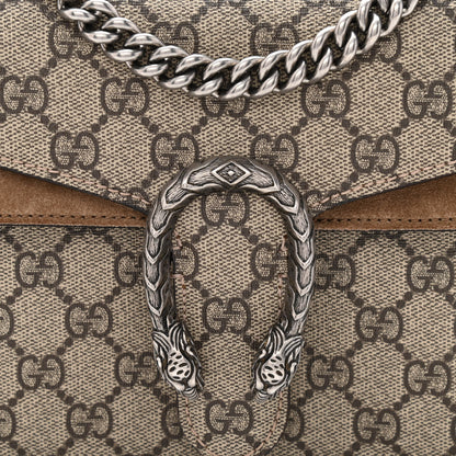 Gucci GG Supreme Monogram Mini Dionysus Shoulder Bag Taupe 9 of 11