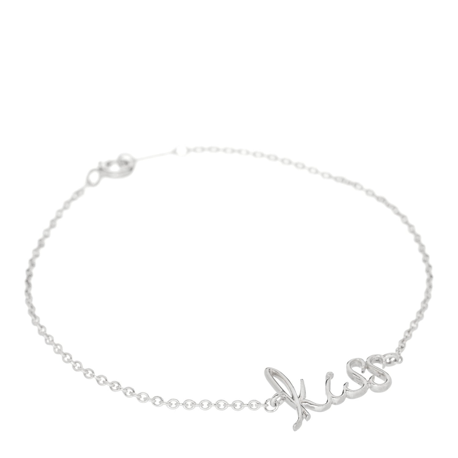 Tiffany Sterling Silver Paloma Picasso Graffiti Kiss Bracelet 1 of 4