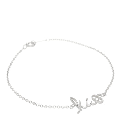 Tiffany Sterling Silver Paloma Picasso Graffiti Kiss Bracelet 1 of 4