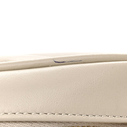 Saint Laurent Calfskin Matelasse Monogram Lou Belt Bag Ivory 11 of 11