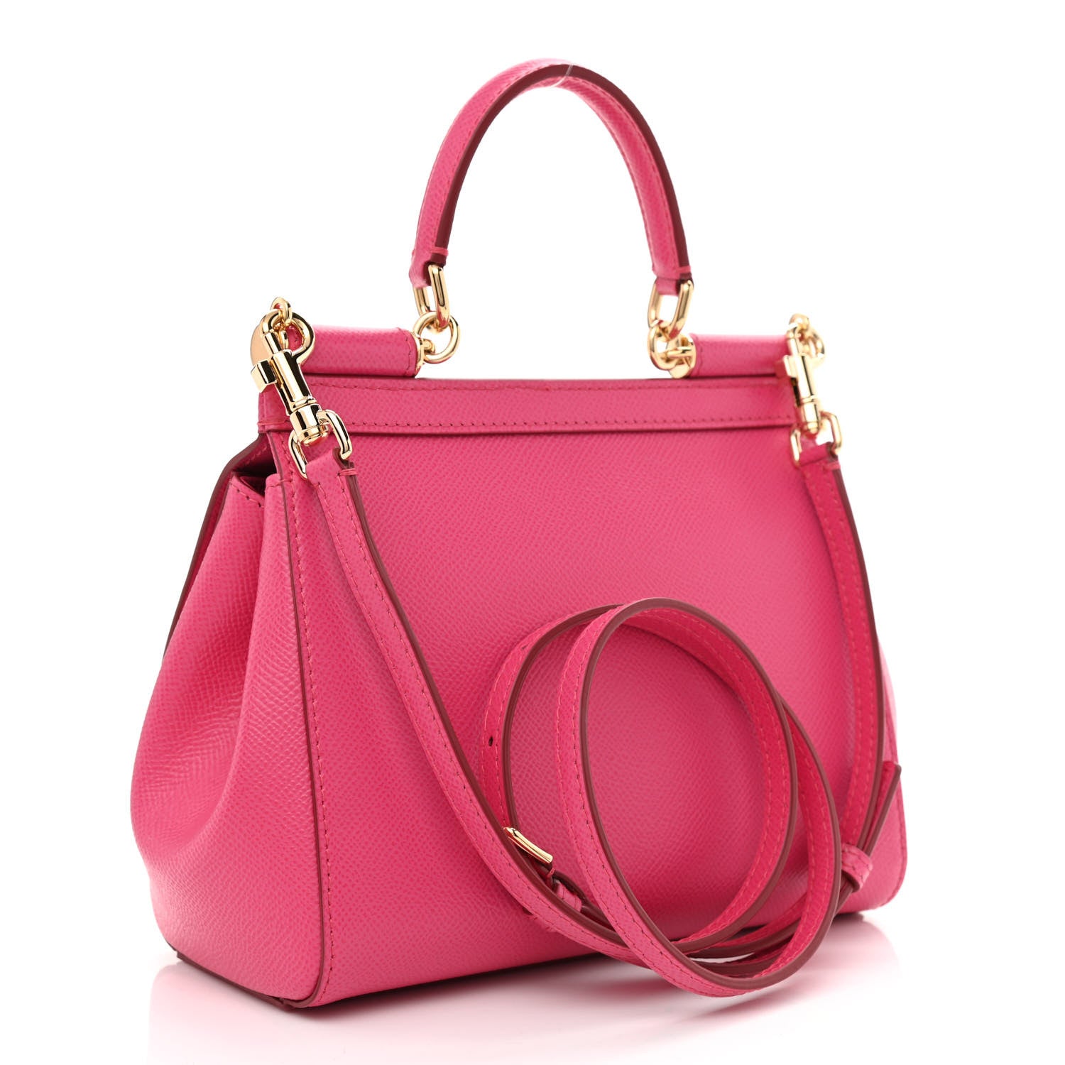 Dolce & Gabbana Dauphine Small Miss Sicily Satchel Ciclamino 3 of 9
