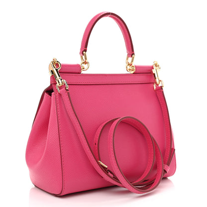 Dolce & Gabbana Dauphine Small Miss Sicily Satchel Ciclamino 3 of 9