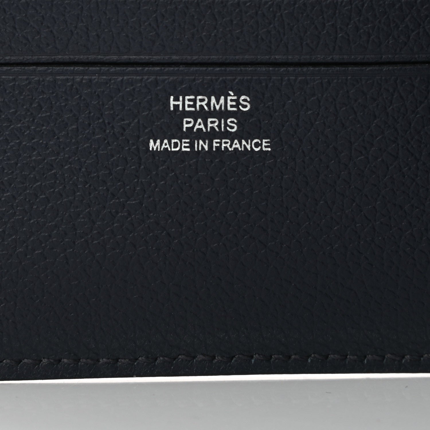 Hermes Evercolor Citizen Twill Compact Wallet Bleu Nuit Vert Moyen Bleu Saphir 6 of 8