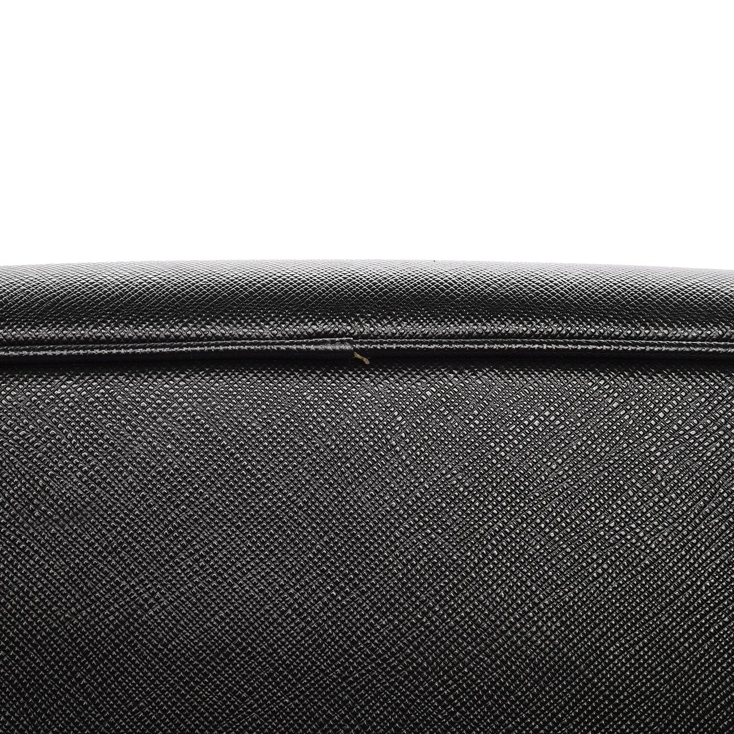 Saffiano Medium Galleria Double Zip Tote Black