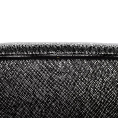 Prada Saffiano Medium Galleria Double Zip Tote Black 11 of 14