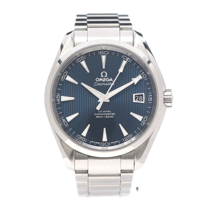 Omega Stainless Steel 41mm Seamaster Aqua Terra Co-Axial Chronometer Automatic Watch Blue 231.10.42.21.03.001 1 of 6