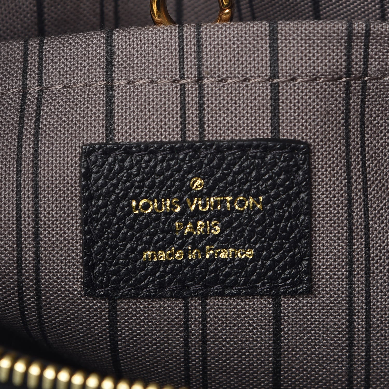 Louis Vuitton Empreinte Montaigne BB Black 7 of 9