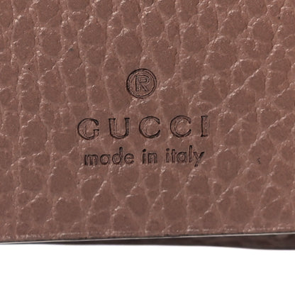 Gucci Dollar Calfskin GG Supreme Monogram GG Marmont 6 Key Holder Case Porcelain Rose Beige Ebony 8 of 9
