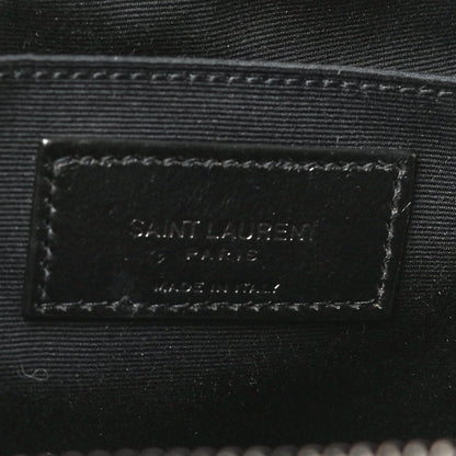 Saint Laurent Calfskin Matelasse Monogram Lou Camera Bag Asphalt 7 of 13