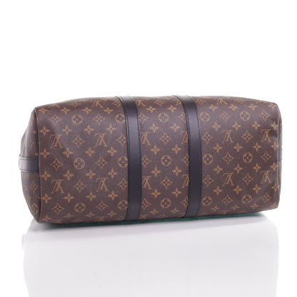 Louis Vuitton Monogram Macassar Keepall Bandouliere 45 4 of 7