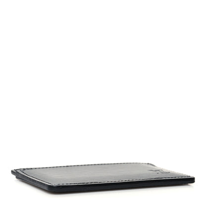 Louis Vuitton Epi Card Holder Black 4 of 7