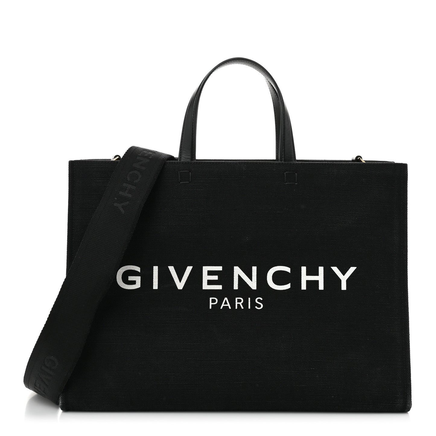 Canvas Medium G-Tote Black