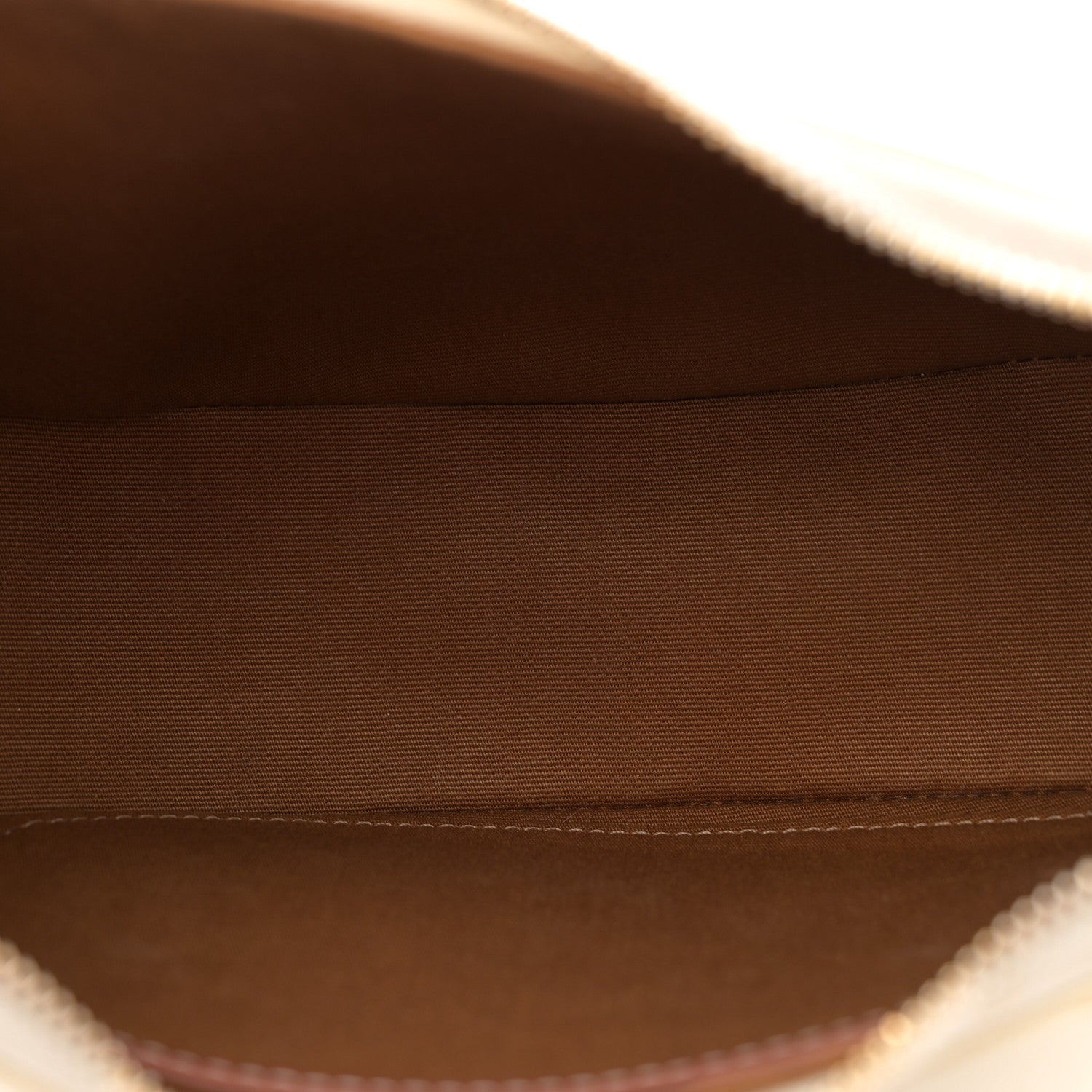 Celine Canvas Calfskin Ava Triomphe Shoulder Bag White 5 of 10