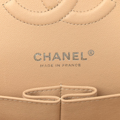 Chanel Caviar Quilted Medium Double Flap Beige 6 of 14