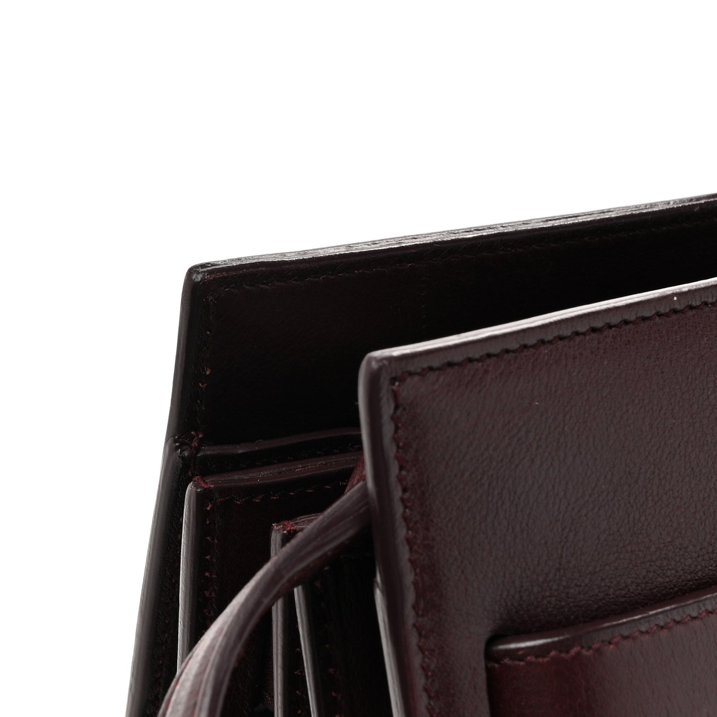 Calfskin Small Sac De Jour Bordeaux