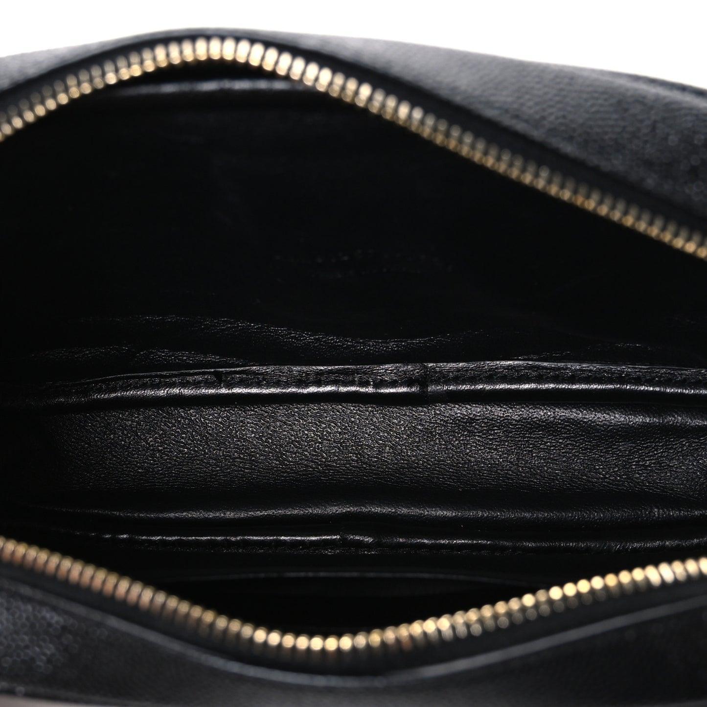 Grain De Poudre Matelasse Monogram Mini Lou Camera Bag Black