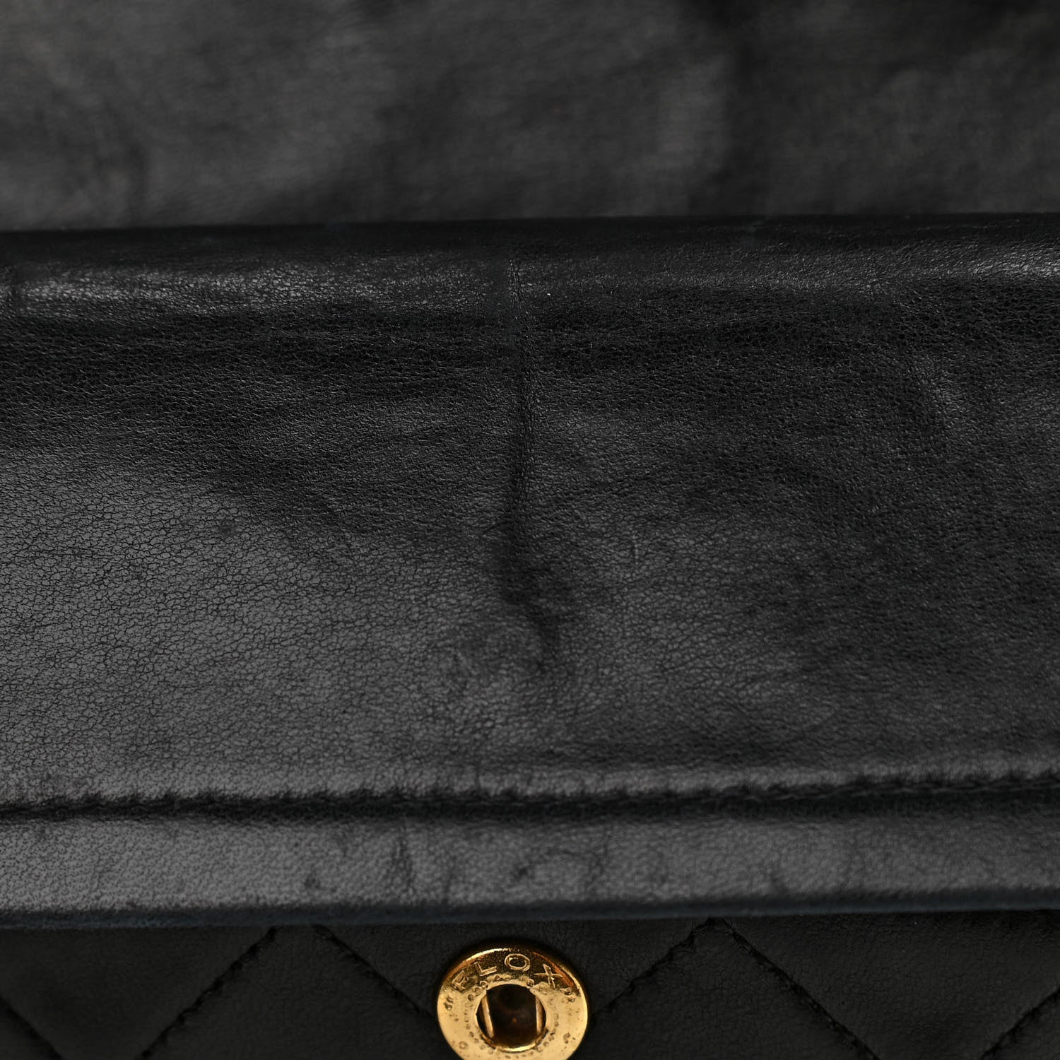Chanel Lambskin Quilted Small Double Flap Black 13 of 14