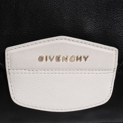 Givenchy Grained Calfskin Antigona Envelope Clutch Black 9 of 9