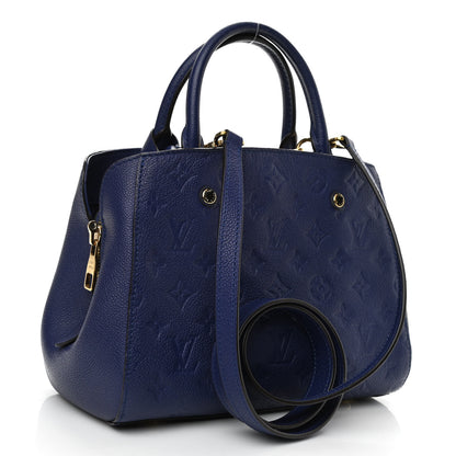 Louis Vuitton Empreinte Montaigne BB Iris 3 of 9
