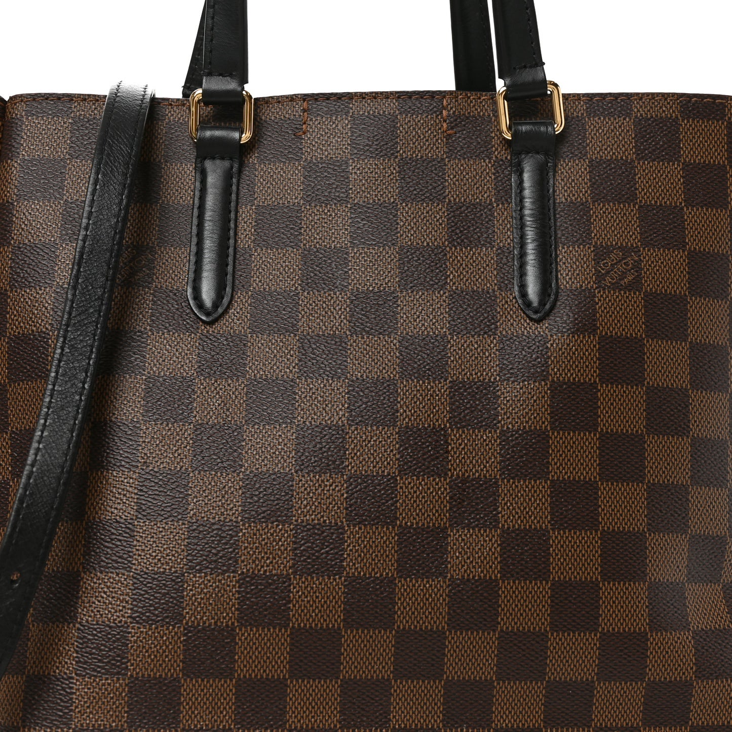 Damier Ebene Belmont MM Black