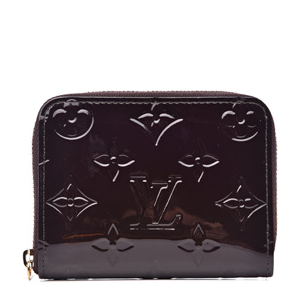 Louis Vuitton Vernis Zippy Coin Purse Wallet Amarante 1 of 6