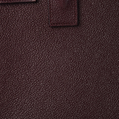 Saint Laurent Grained Calfskin Baby Sac De Jour Amaranto 12 of 12