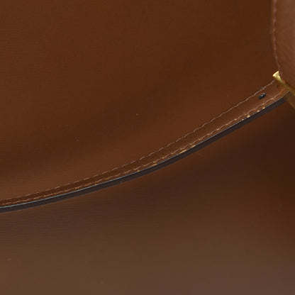Celine Box Calfskin Medium Classic Box Flap Bag Camel 15 of 15