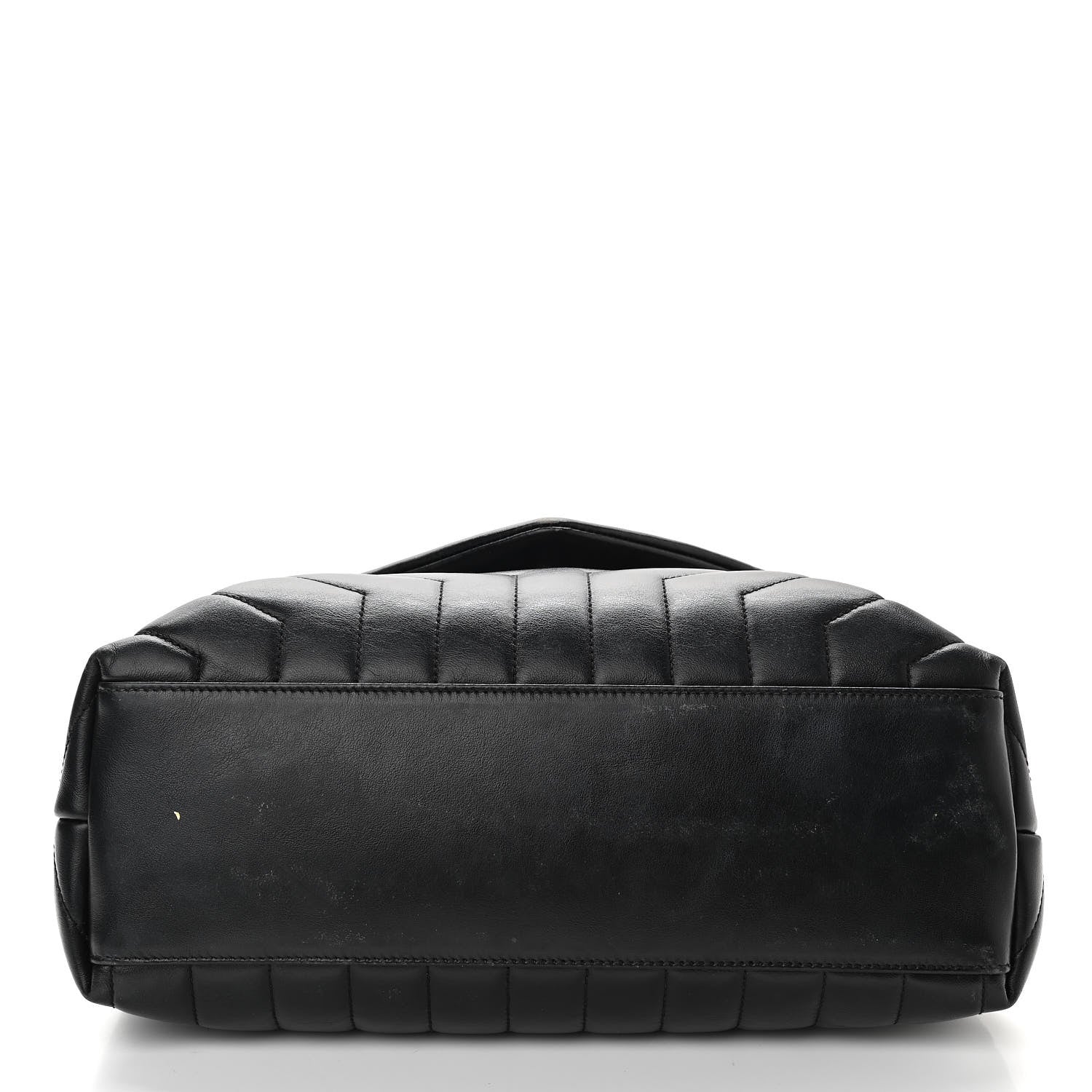 Saint Laurent Calfskin Y Quilted Monogram Medium Loulou Chain Satchel Black 12 of 14