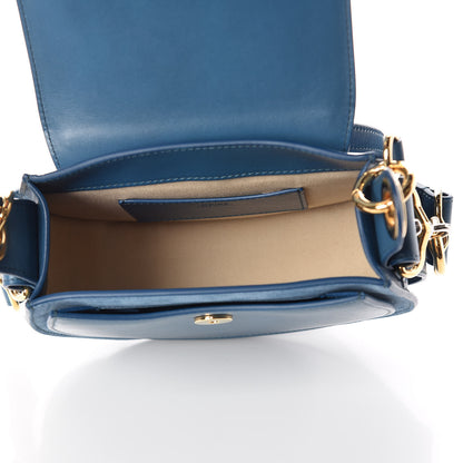 Chloe Calfskin Small Tess Bag Vinyl Blue 6 of 10