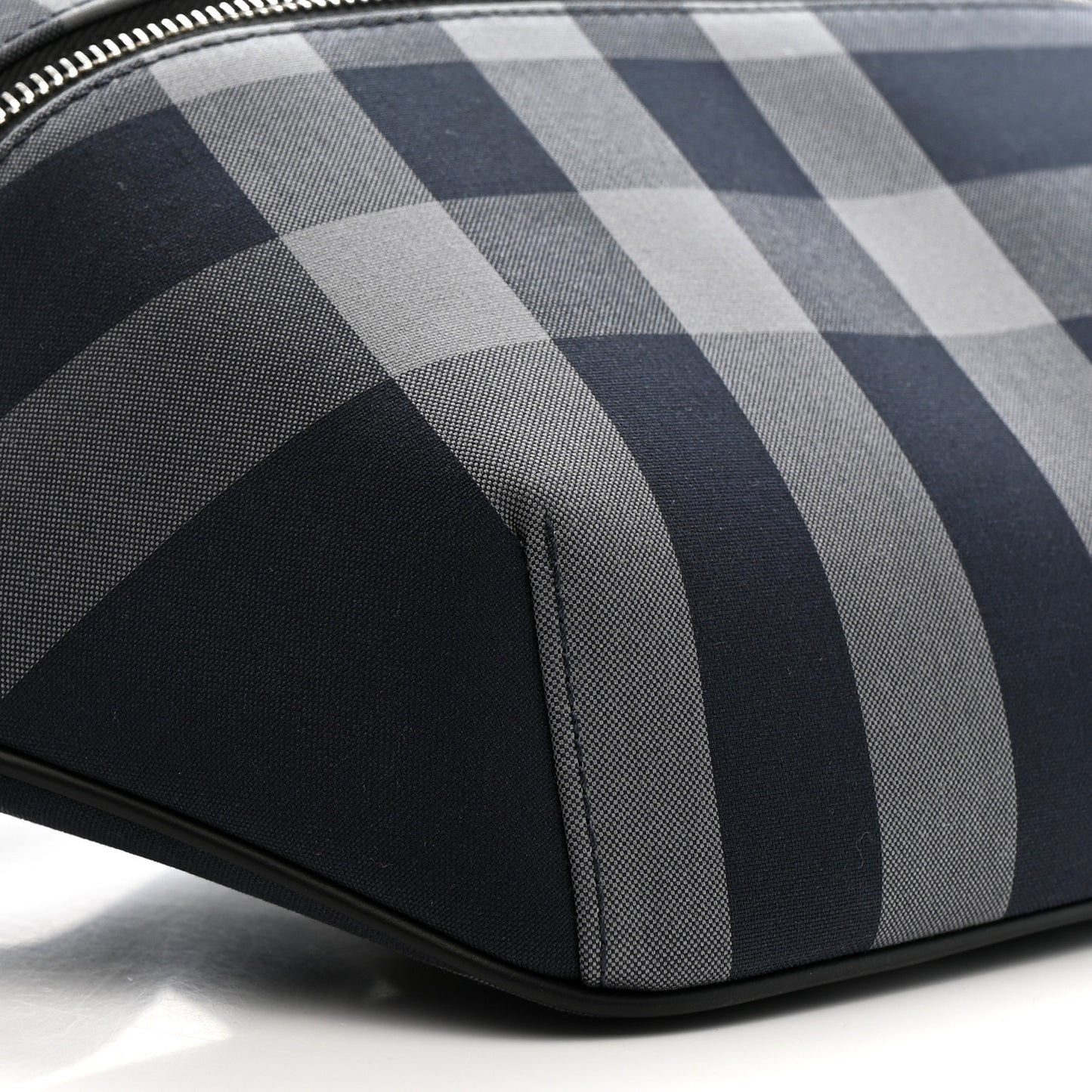 House Check Sonny Bum Bag Navy Grey