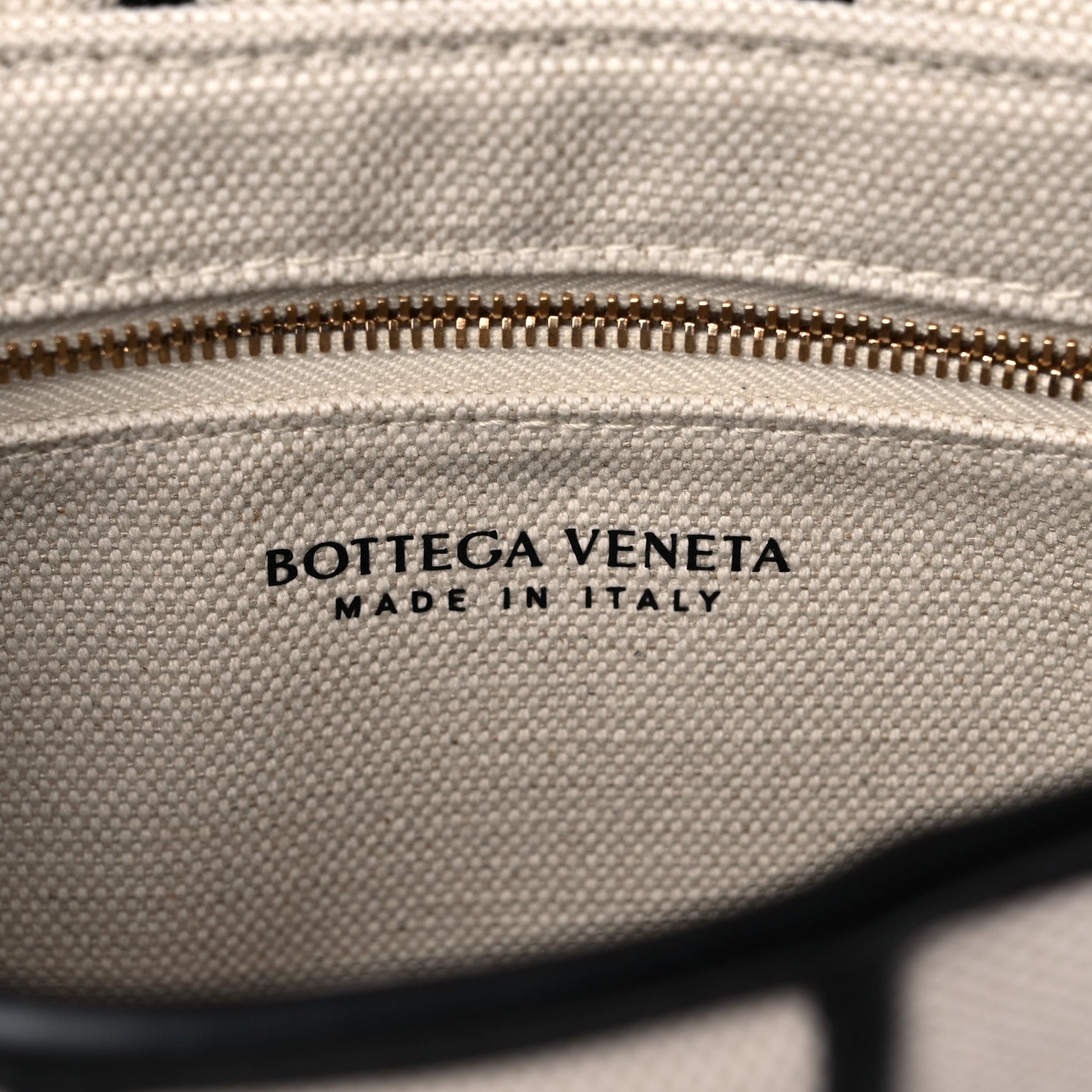 Bottega Veneta Canvas Intrecciato Padded Cassette Crossbody Bag Natural Black 5 of 7
