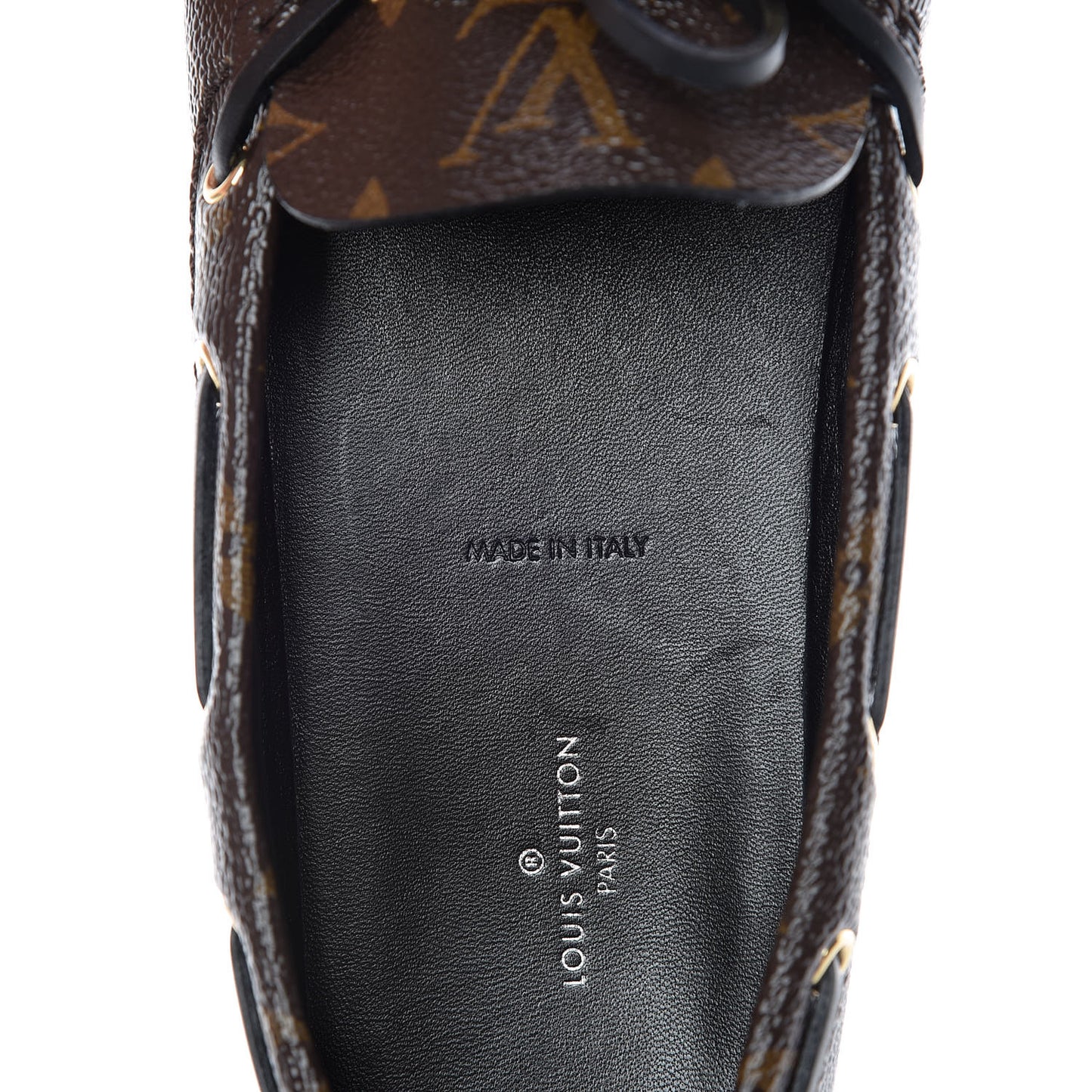 Patent Monogram Gloria Loafers 39