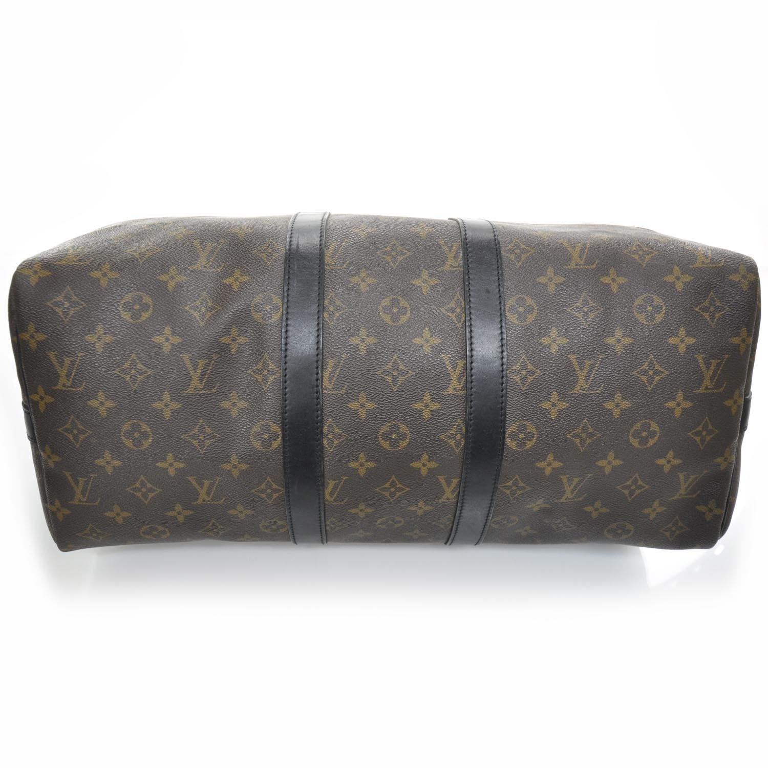 Louis Vuitton Monogram Macassar Keepall 45 3 of 9