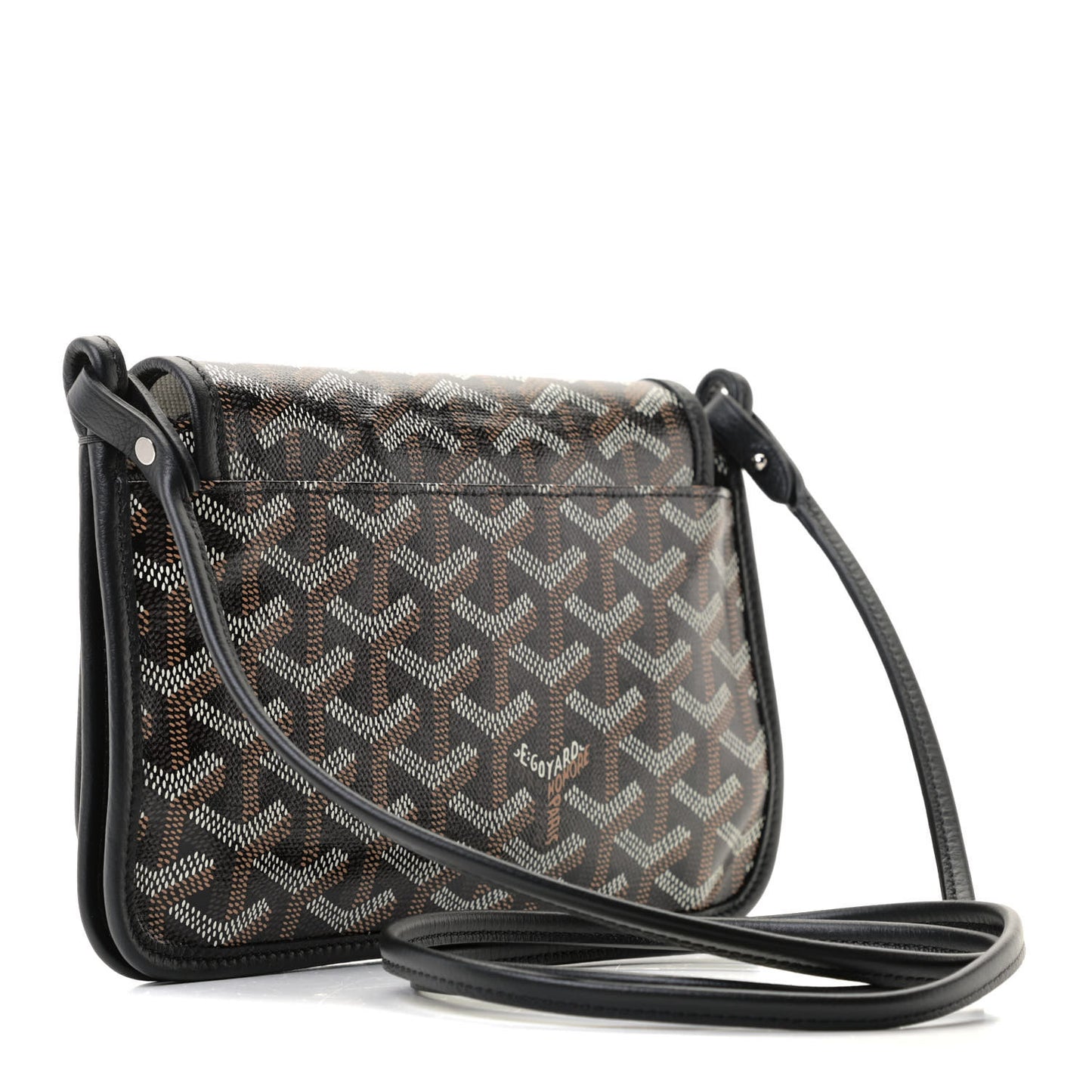 Goyardine Plumet Wallet Clutch Black