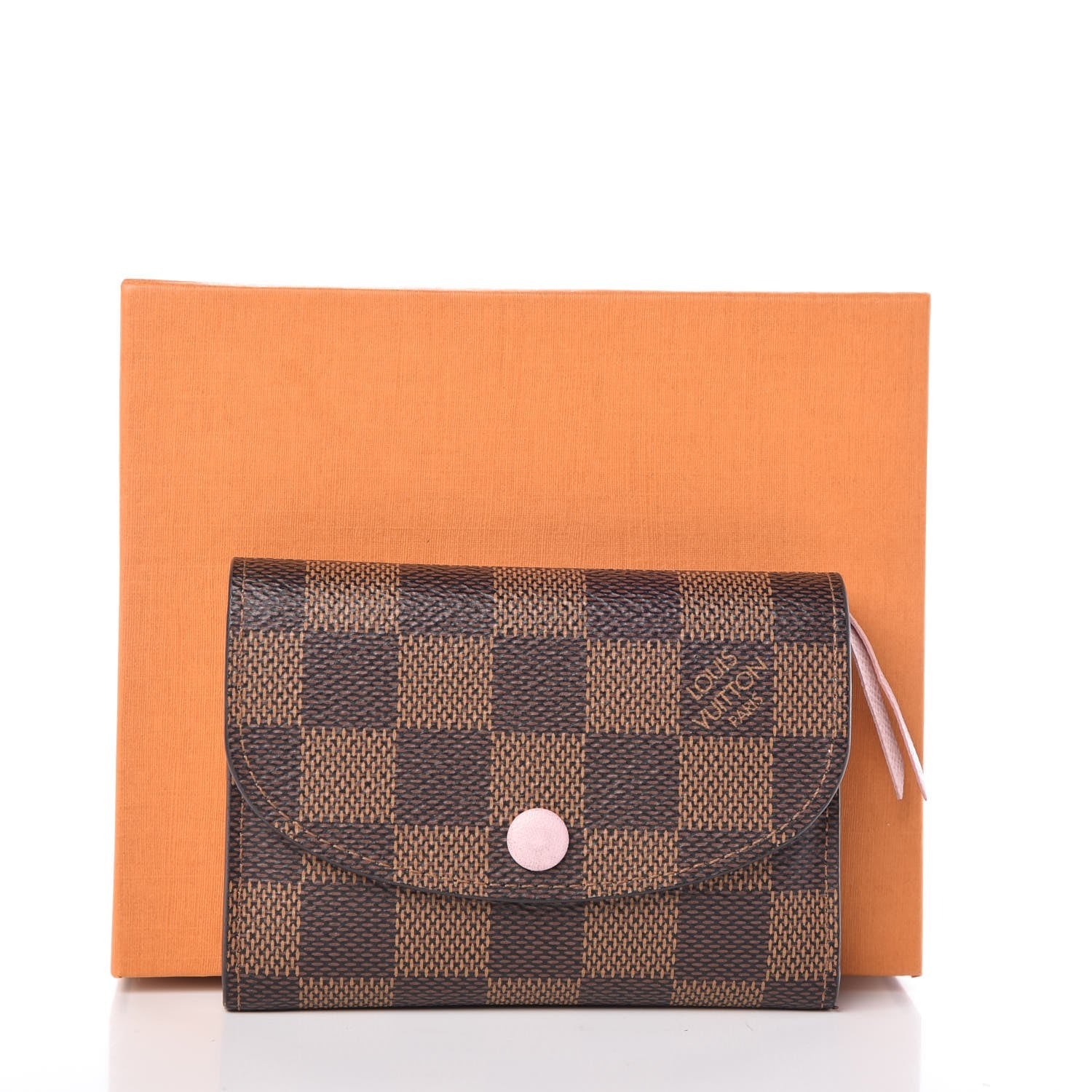 Louis Vuitton Damier Rosalie Coin Purse Rose Ballerine 8 of 8