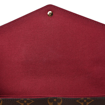 Louis Vuitton Monogram Pochette Felicie Chain Wallet Fuchsia 11 of 11