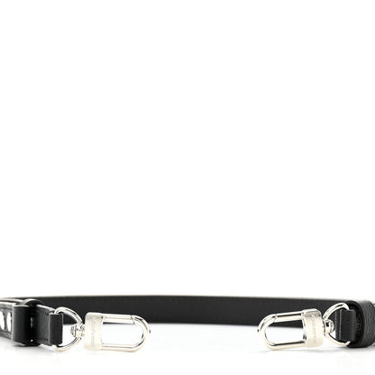 Louis Vuitton Calfskin Buci Shoulder Strap Black 4 of 4