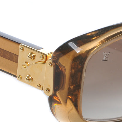 Louis Vuitton Soupcon GM Sunglasses Light Glitter Honey 3 of 5