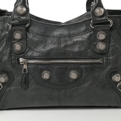 Balenciaga Agneau Giant 21 Silver Hardware Part Time Black 8 of 21