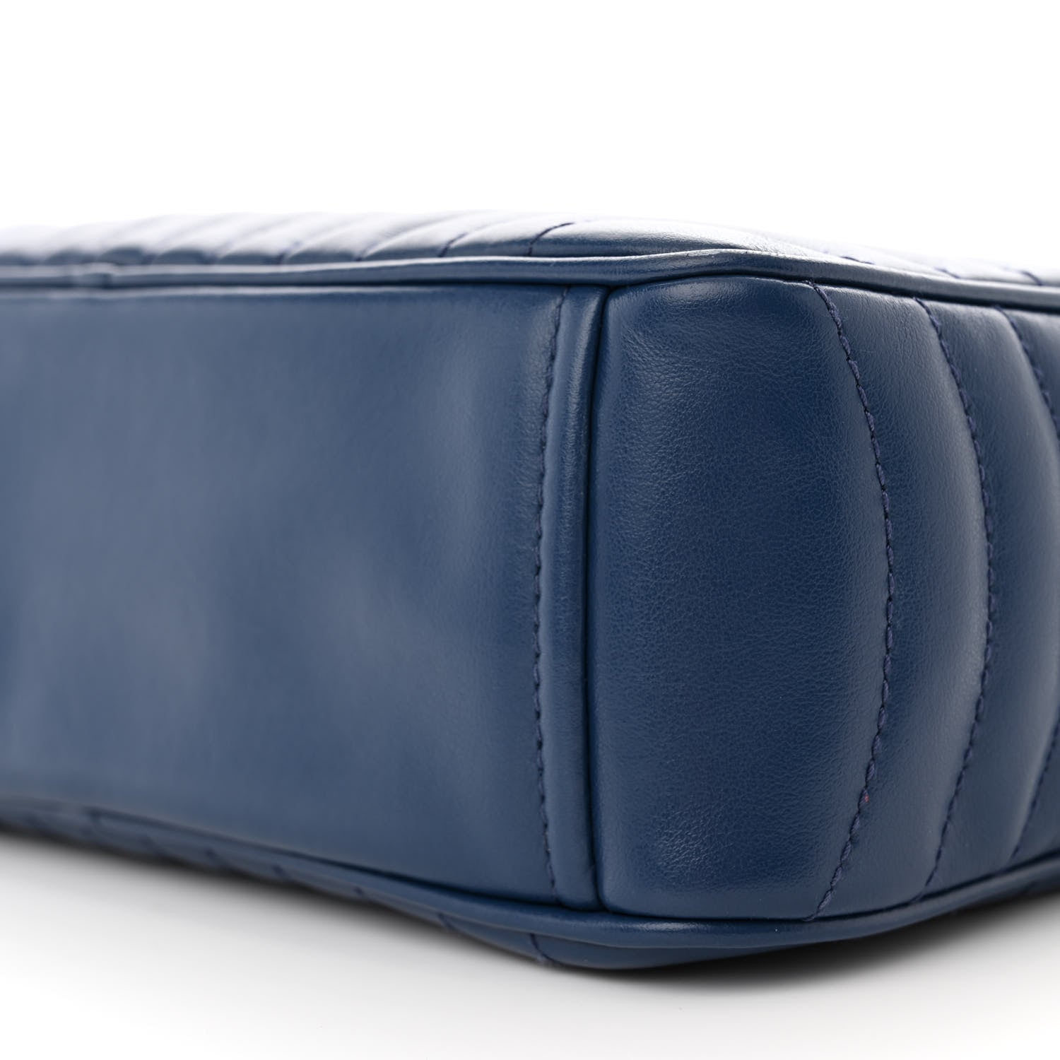 Prada Soft Calfskin Diagramme Crossbody Bag Bleuette 9 of 14