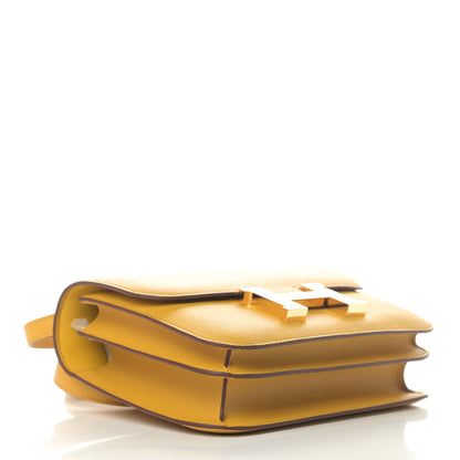 Hermes Epsom Constance 18 Jaune Ambre 3 of 4