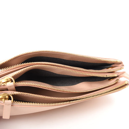 Celine Liege Calfskin Small Trio Crossbody Bag Blush 5 of 10