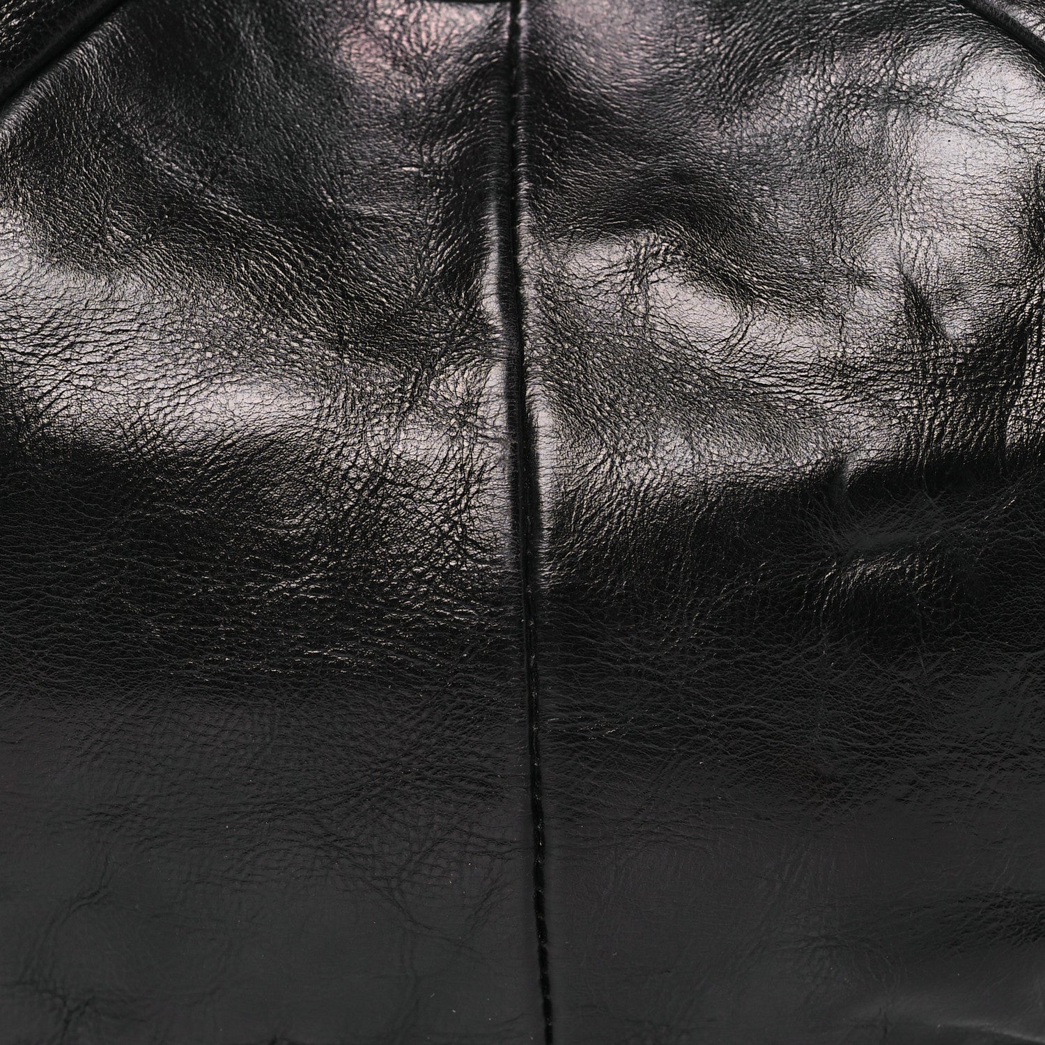 Saint Laurent Buffalo Horn Small Mombasa Hobo Dark Brown 8 of 10