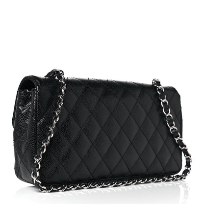 Chanel Caviar Quilted East West Flap Black 3 of 10